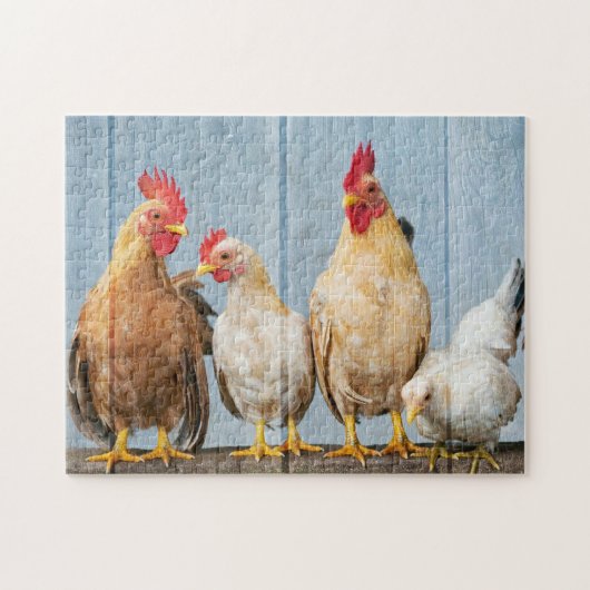 Puzzle Poulets et amis (Horizontal)