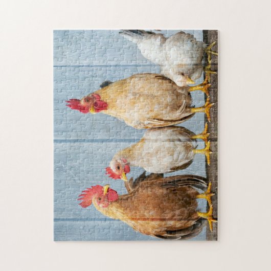 Puzzle Poulets et amis (Vertical)