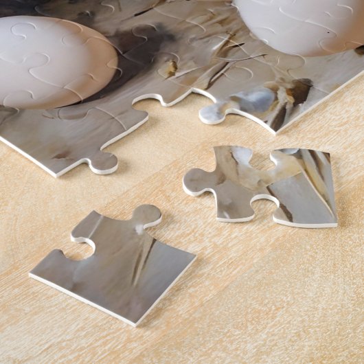 Puzzle Poulets et oeufs (Côté)