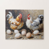 Puzzle Poulets et oeufs (Horizontal)