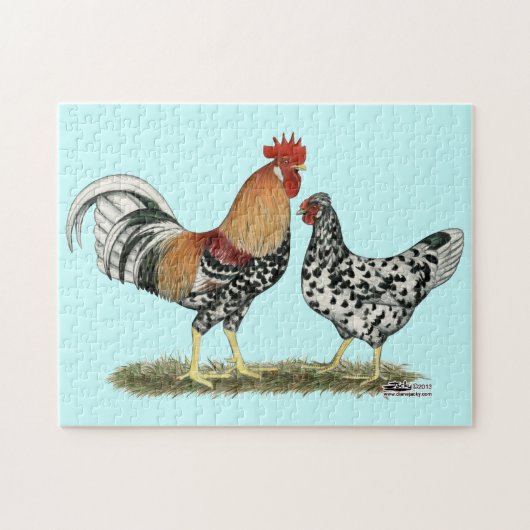 Puzzle Poulets islandais (Horizontal)