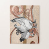 Puzzle Poulets vintages de Cochin (Vertical)