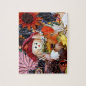 Puzzle Poupée de cerf d'action de grâce dans la scène de  (Vertical)