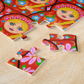 Puzzle Poupée de nidification russe - Matryoshka (Côté)