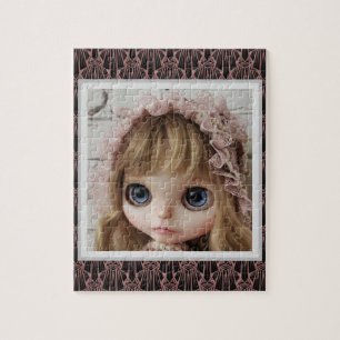 Puzzle Poupée, photo de poupée, cadeau, salutation, Blyth