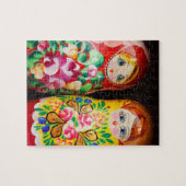 Puzzle Poupées colorées Matryoshka (Horizontal)
