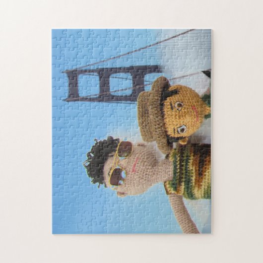 Puzzle - Poupées en vacances (Vertical)