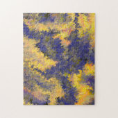 Puzzle Pour acrylique, Bronze, Or, Noir, Cristaux / (Vertical)