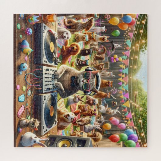 Puzzle pour animaux (Horizontal)