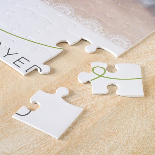 Puzzle Pour cet enfant, j'ai prié - 1 Samuel 1:27 (Côté)