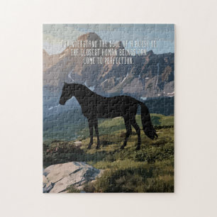 Puzzle Pour Comprendre L'Âme D'Un Cheval