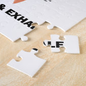 Puzzle Pour dégager votre tête juste inhalez et exhalez (Côté)