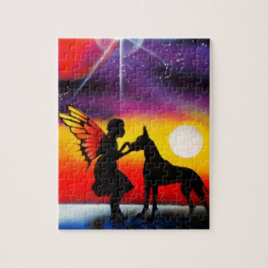 Puzzle Pour l'amour de great dane (Vertical)