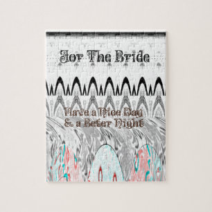 Puzzle Pour le design Bride White et Black Edgy