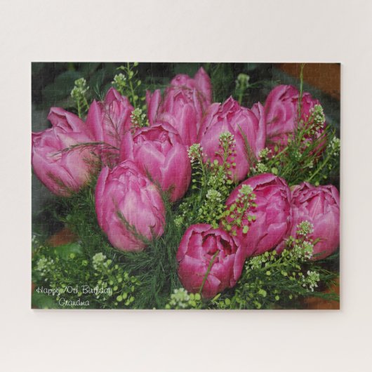 Puzzle pour les 70 ans de Mamie (Horizontal)