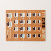 Puzzle Pour les amateurs de café Café (Horizontal)