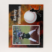 Puzzle pour les jeunes fans de baseball / Joueurs (Vertical)