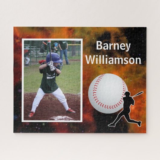Puzzle pour les jeunes fans de baseball / Joueurs (Horizontal)