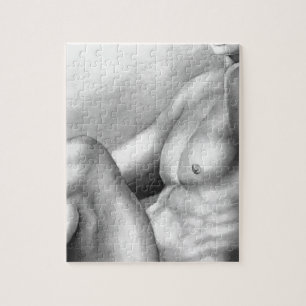 PUZZLE Pour LUI 8 x10 Corps Masculin Bâtisseur #2