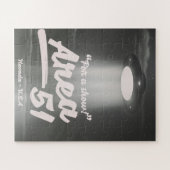 Puzzle "Pour un spectacle" Zone 51 mono poster (Horizontal)