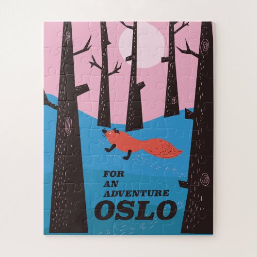 Puzzle Pour une aventure Oslo (Vertical)