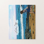 Puzzle Pour voir les dauphins (Vertical)