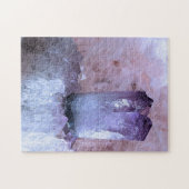 Puzzle Pourpre en cristal (Horizontal)