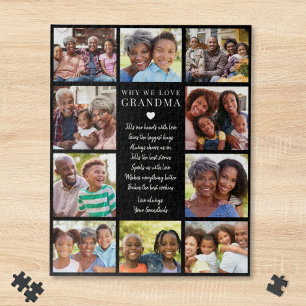 Puzzle Pourquoi nous aimons le collage de photos de grand