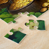 Puzzle Poursuite du pot d'or du Leprechaun Saint Patrick (Côté)