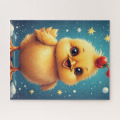 Puzzle Poussin heureux (Horizontal)