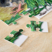 Puzzle Poussins de Noël (Côté)