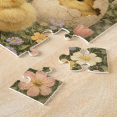 Puzzle Poussins de Pâques (Côté)