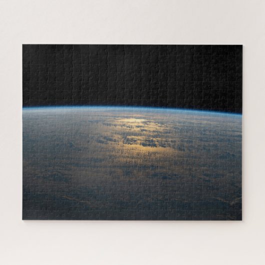 Puzzle Poutres Sunglint Au Large D'Un Pacifique Sud En Pa (Horizontal)