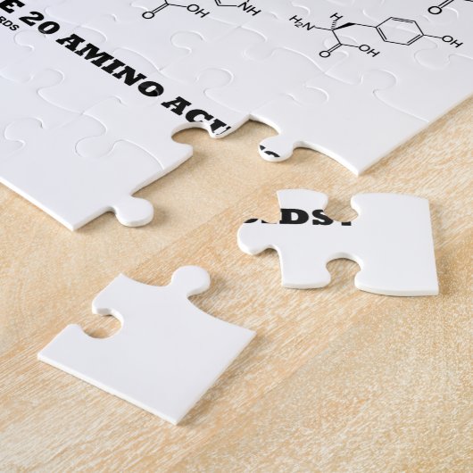 Puzzle Pouvez-Vous Identifier Les 20 Acides Aminés ? (Chi (Côté)