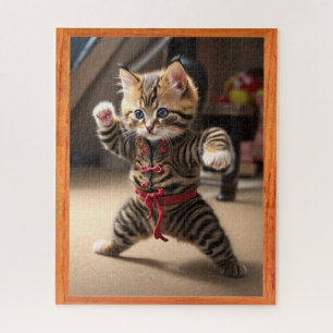 Puzzle pouvoirs super-chaton