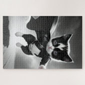 Puzzle pouvoirs super-chaton (Horizontal)