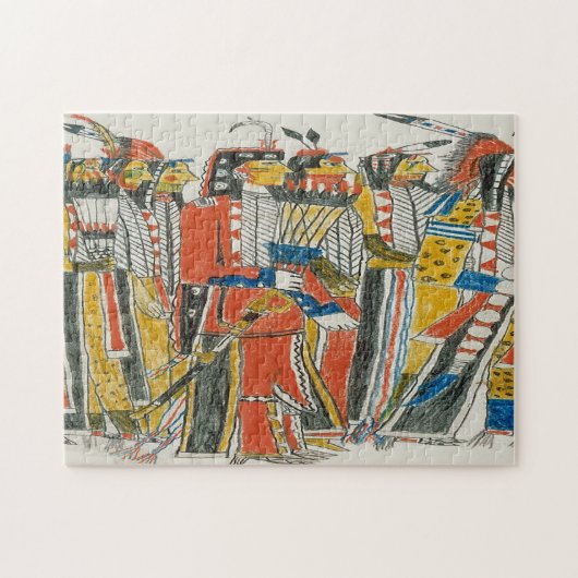 Puzzle Pow Wow amérindien (Horizontal)