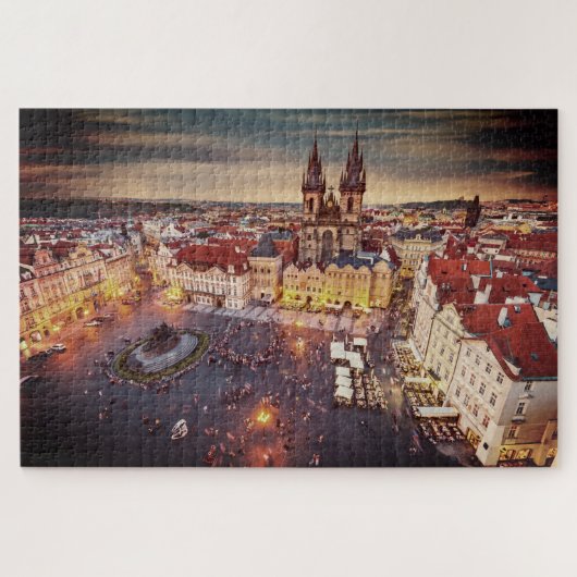Puzzle Prague, République tchèque (Horizontal)