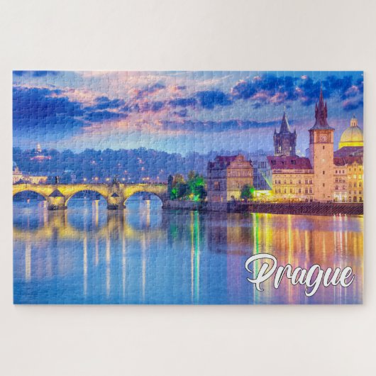 Puzzle Prague, République tchèque (Horizontal)
