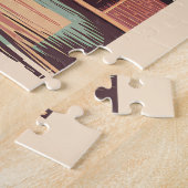 Puzzle Prague République tchèque Travel Art Vintage (Côté)