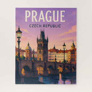 Puzzle Prague République tchèque Vieille Ville Château To