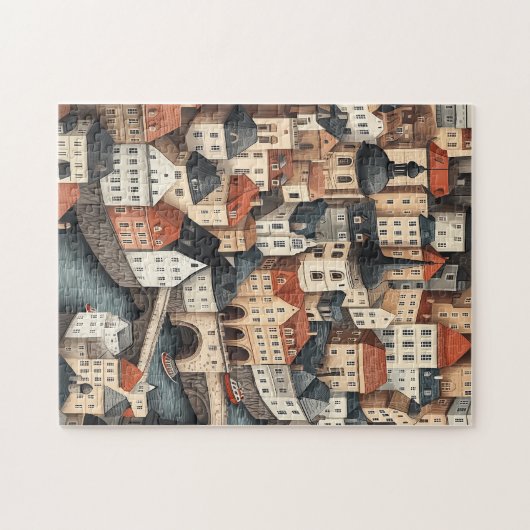 Puzzle Prague République tchèque Voyage (Horizontal)