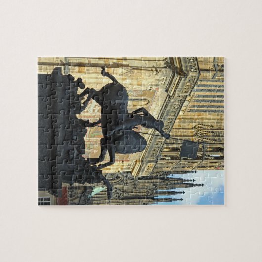 Puzzle Prague statue (Horizontal)