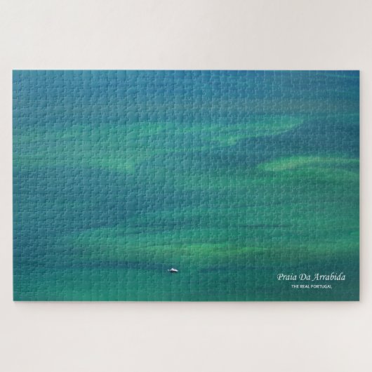 Puzzle Praia Da Arrabida - Le vrai Portugal (Horizontal)