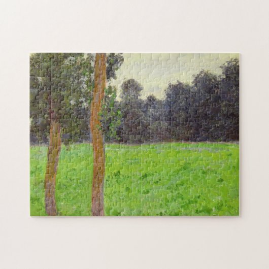 Puzzle Prairie de La de dans de Claude Monet | Deux (Horizontal)