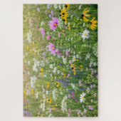 Puzzle Prairie fleurie d'été (Vertical)