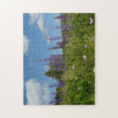 Puzzle Prairies  avec lupins  - (Vertical)