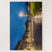 Puzzle Prato della Valle la nuit à Padova, Italie (Vertical)