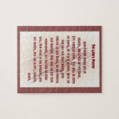 Puzzle Prayer du seigneur (Horizontal)