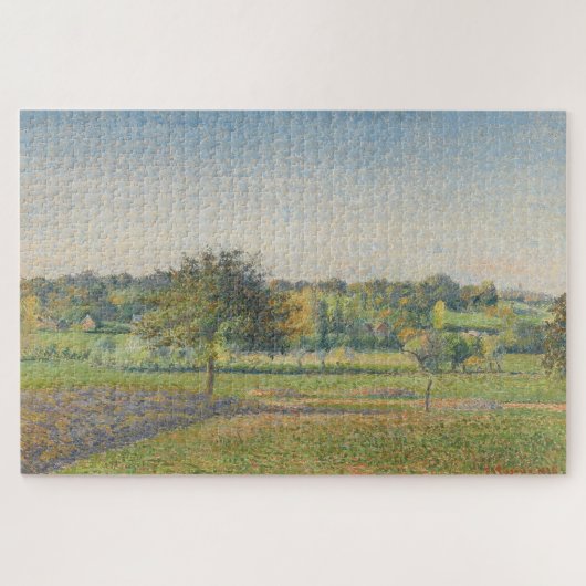 Puzzle Pré à Éragny par Camille Pissarro (Horizontal)